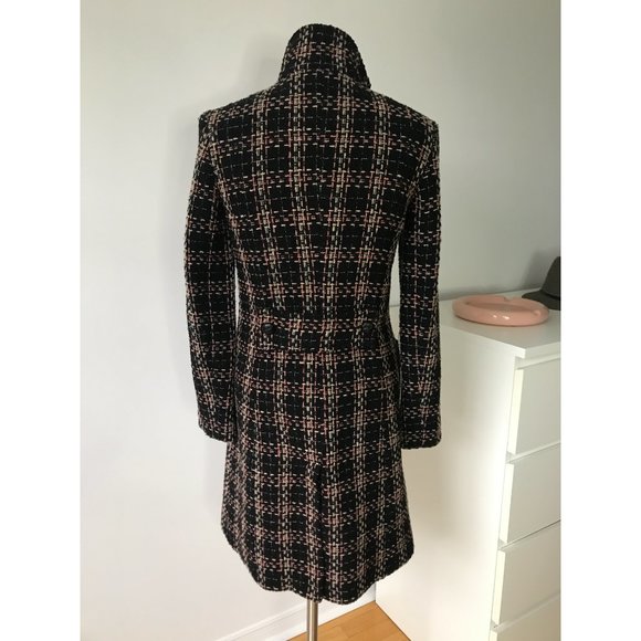 ESPRIT Plaid Wool Coat - Picture 2 of 6